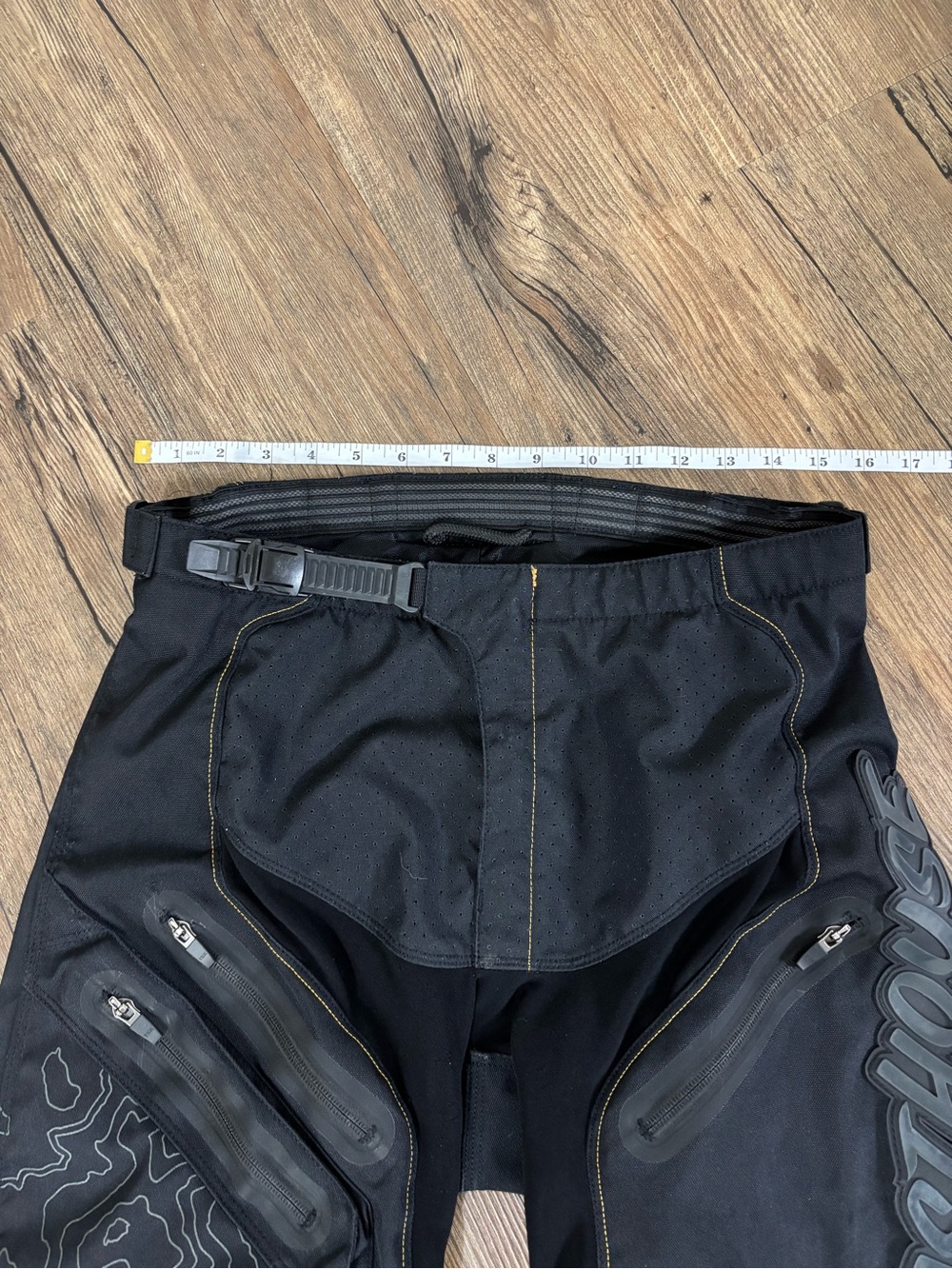 Fasthouse Off-Road Motocross Pants Black/Amber - Size 30 (See Measurements)